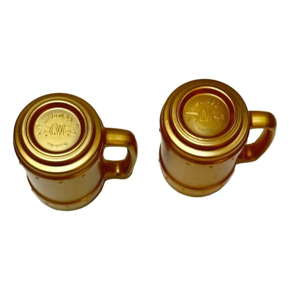 Captain Morgan Gold  Rum Tankard Glasses Lot 2 Pasabahce Limited Edion - Picture 6 of 9